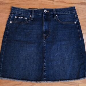 Denim Mini Skirt